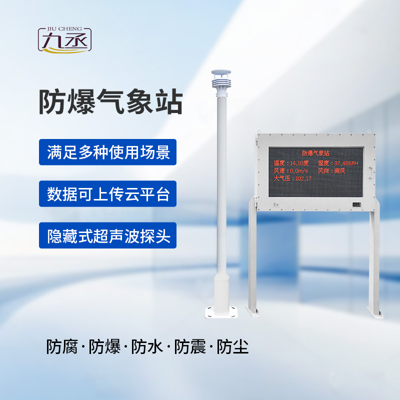 大屏款防爆氣象站，化工廠需要它的保護